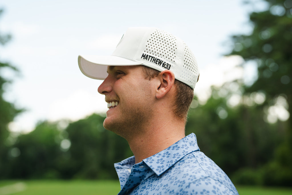 Fairway Fish Snapback Hat Matthew 6:33