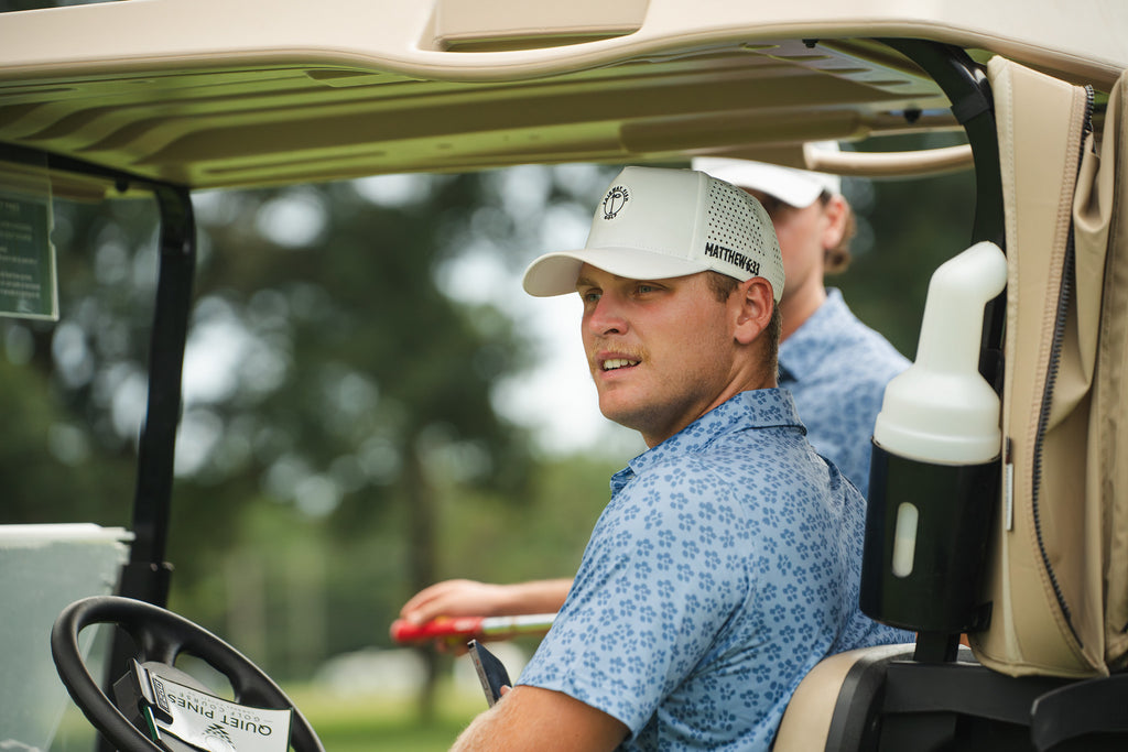 Fairway Fish Snapback Hat Matthew 6:33