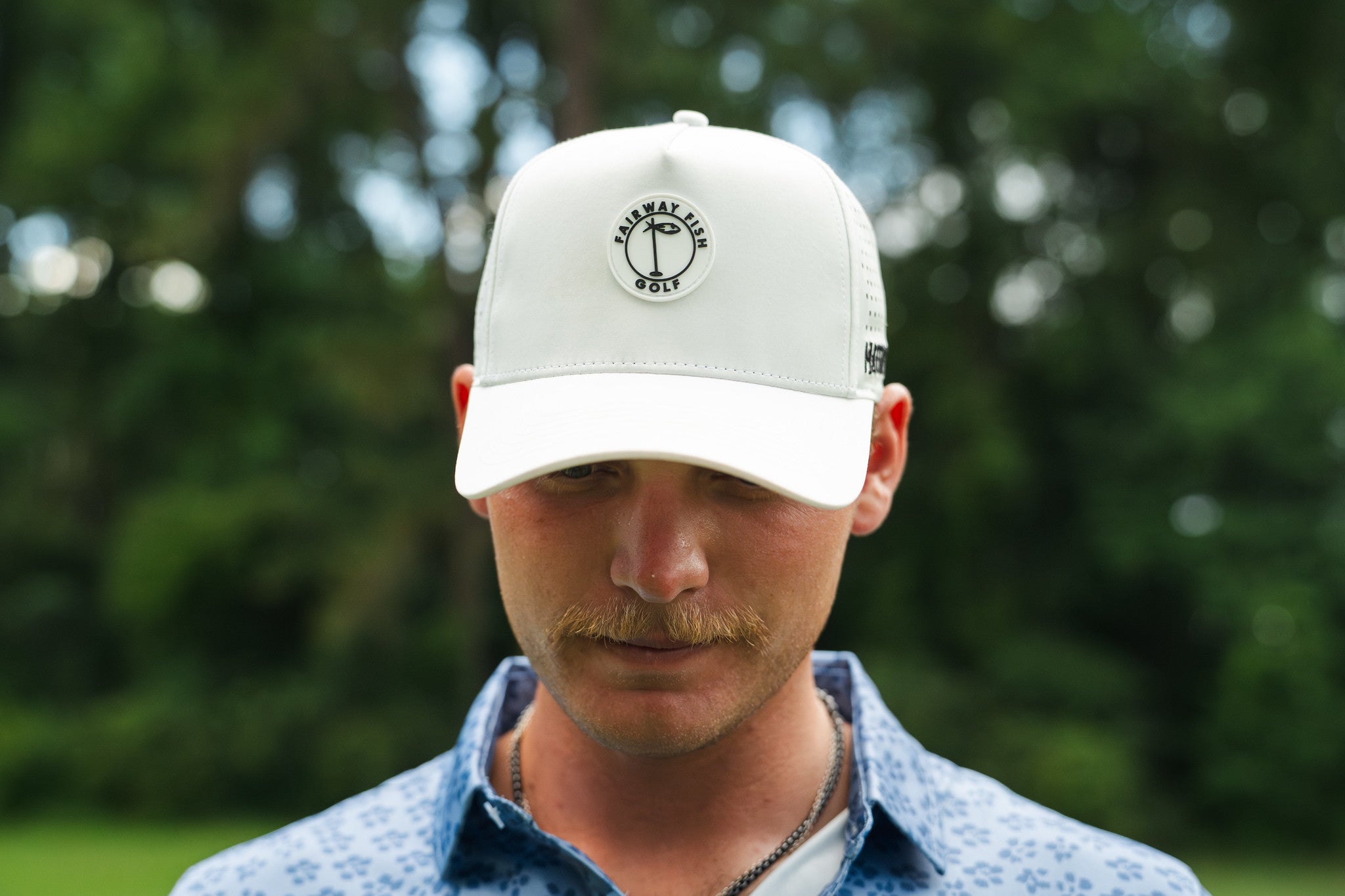 Fairway Fish Snapback Hat Matthew 6:33