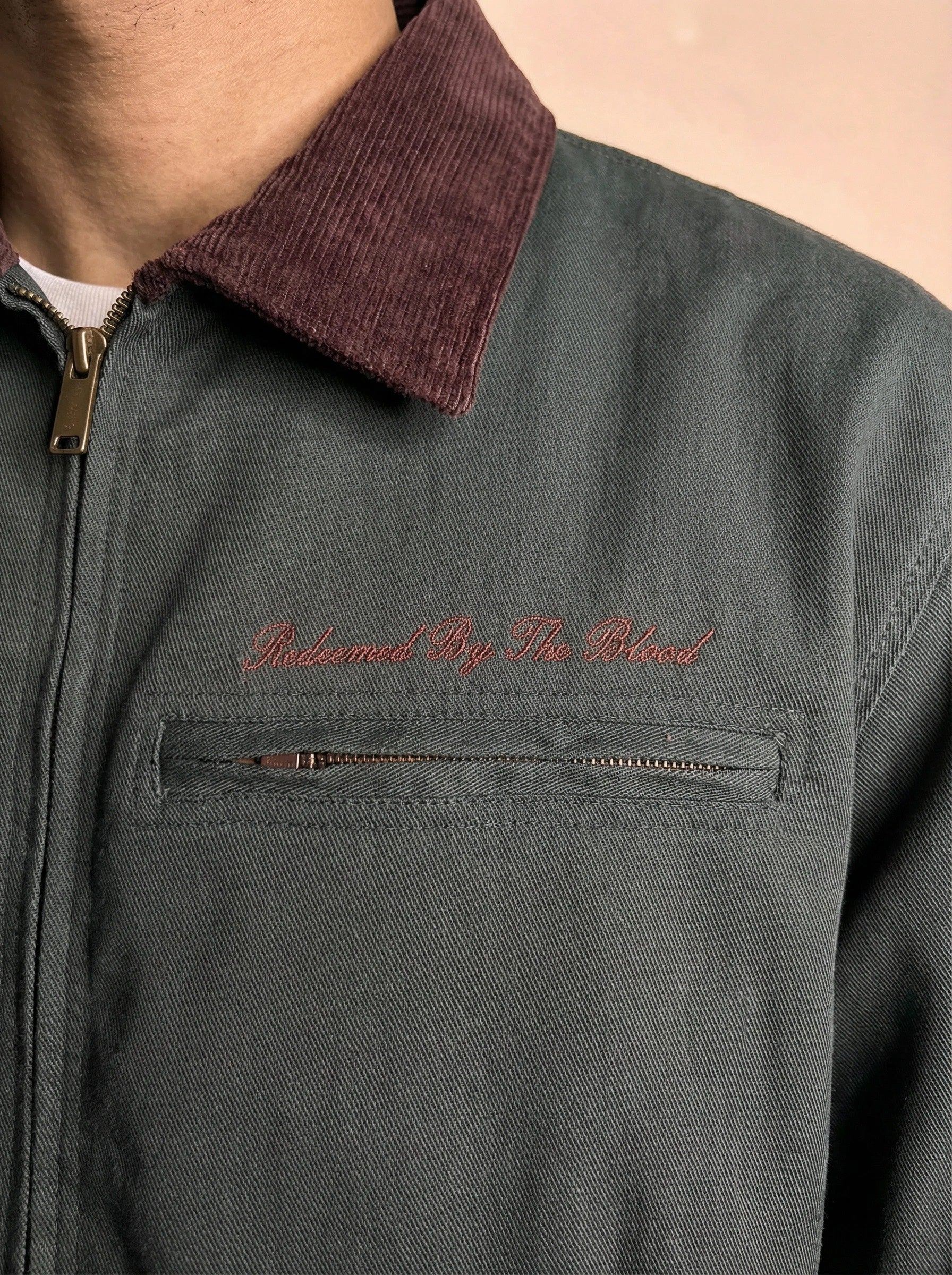 Jesus is King Jacket GREEN