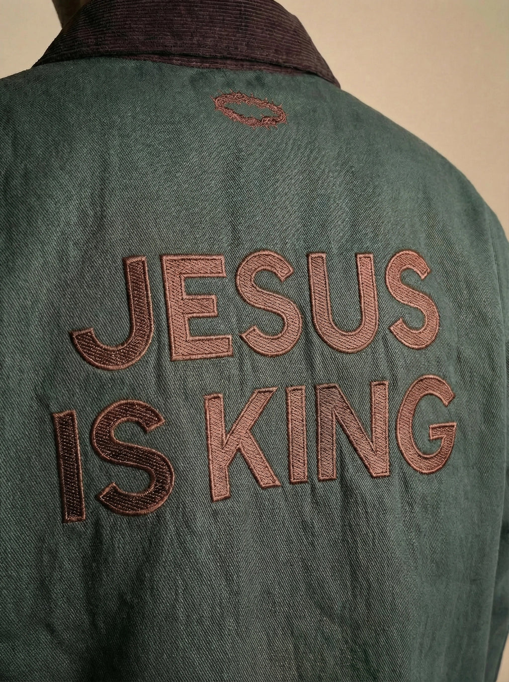 Jesus is King Jacket GREEN