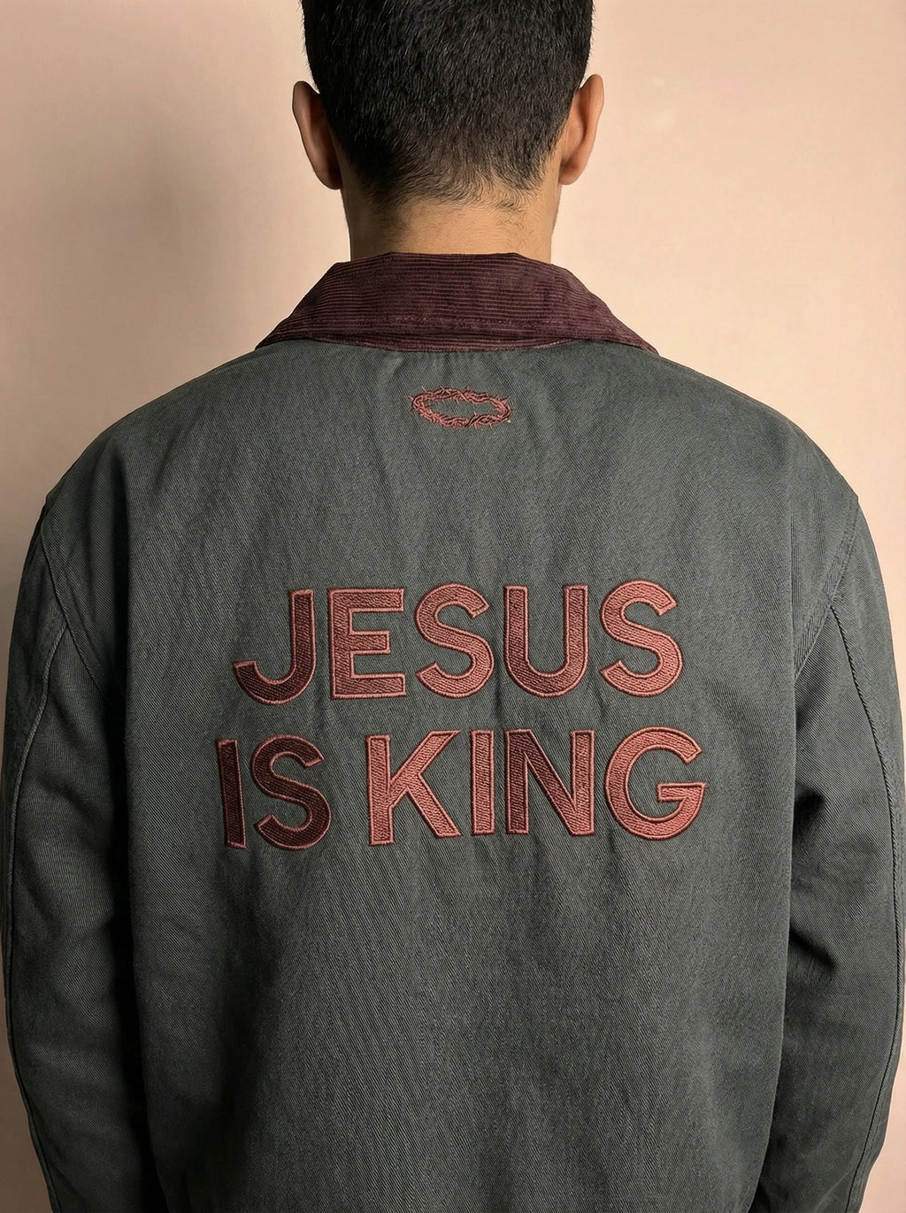 Jesus is King Jacket GREEN