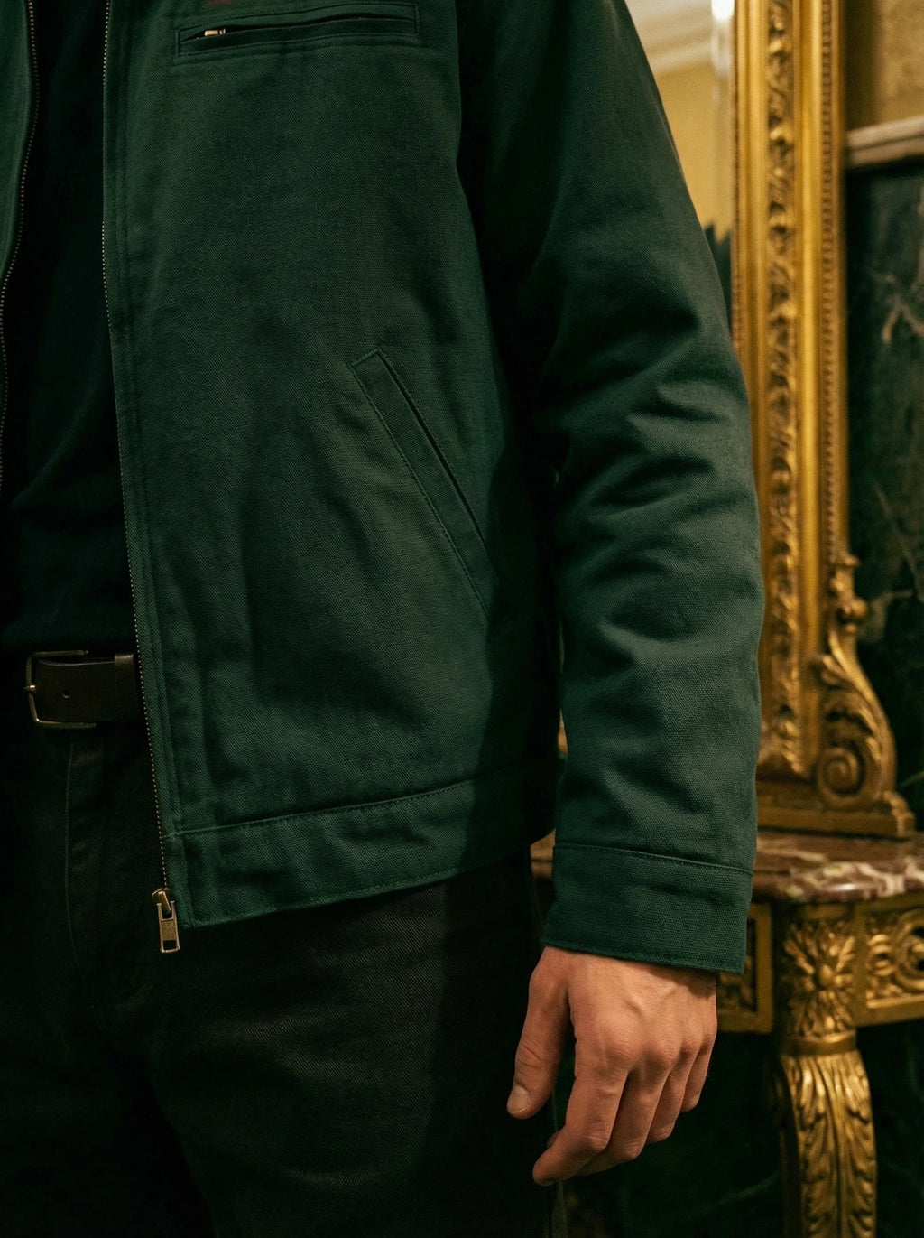 Jesus is King Jacket GREEN