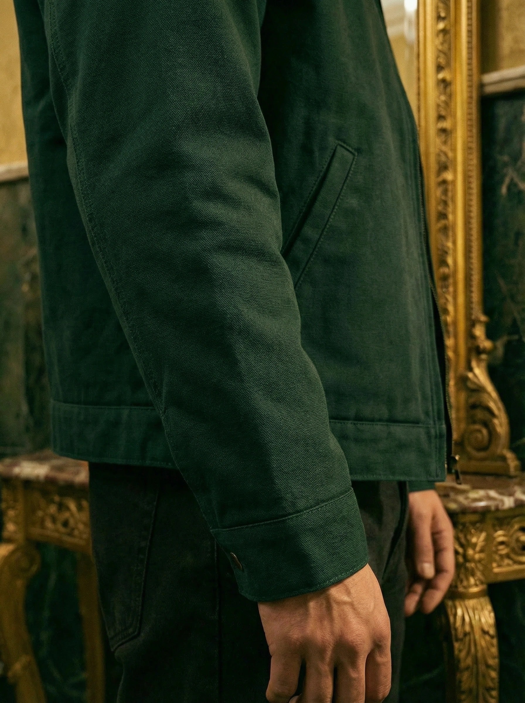 Jesus is King Jacket GREEN