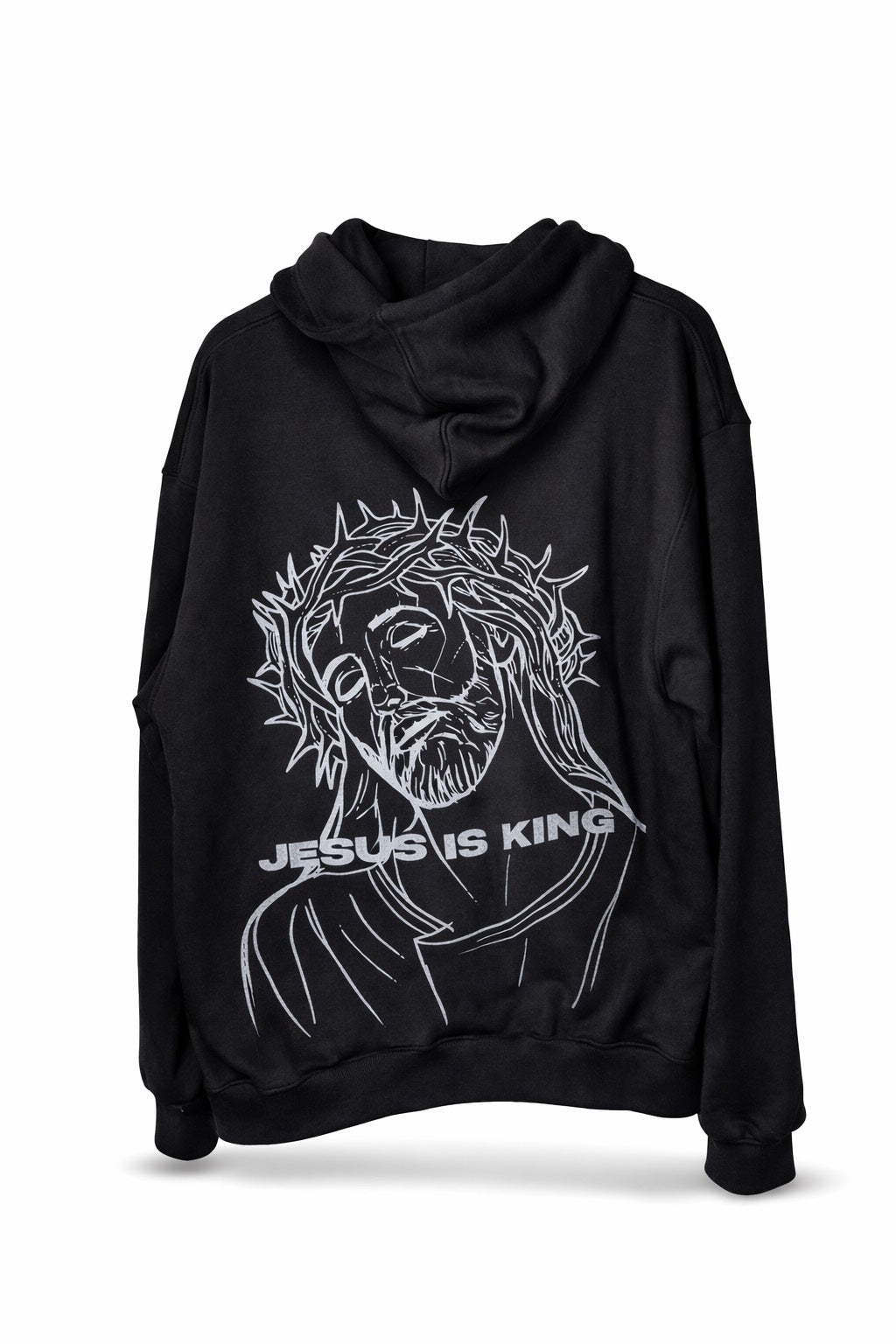 Jesus is King Hoodie BLACK